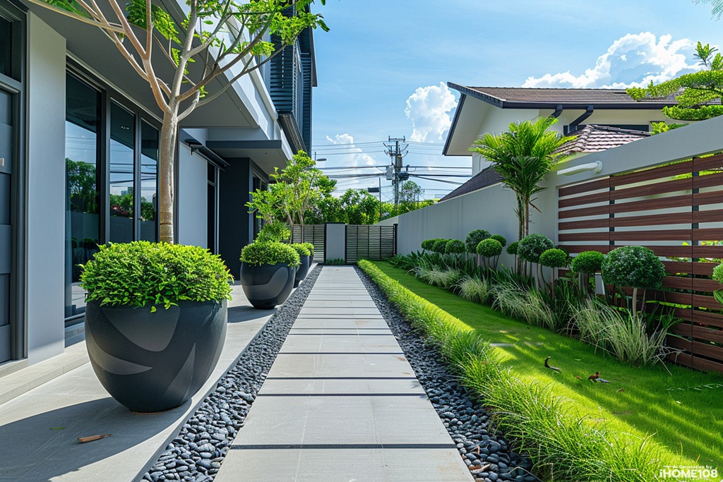 Thiết kế sân vườn hiện đại